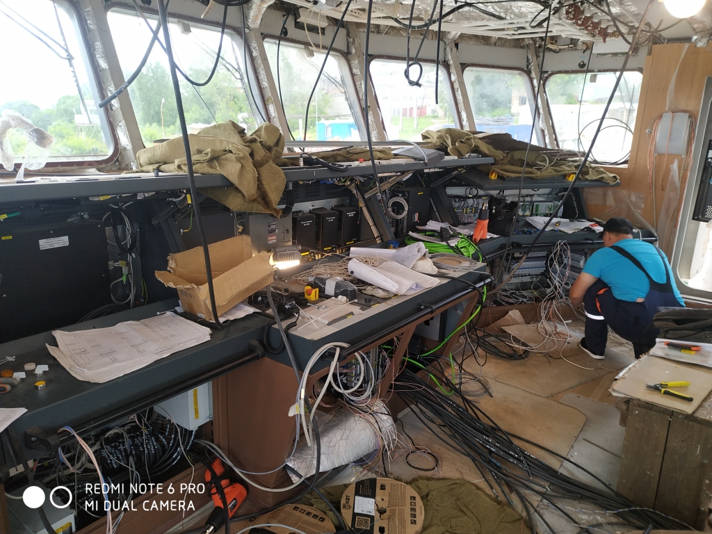 Судовой монтаж. Элпроком