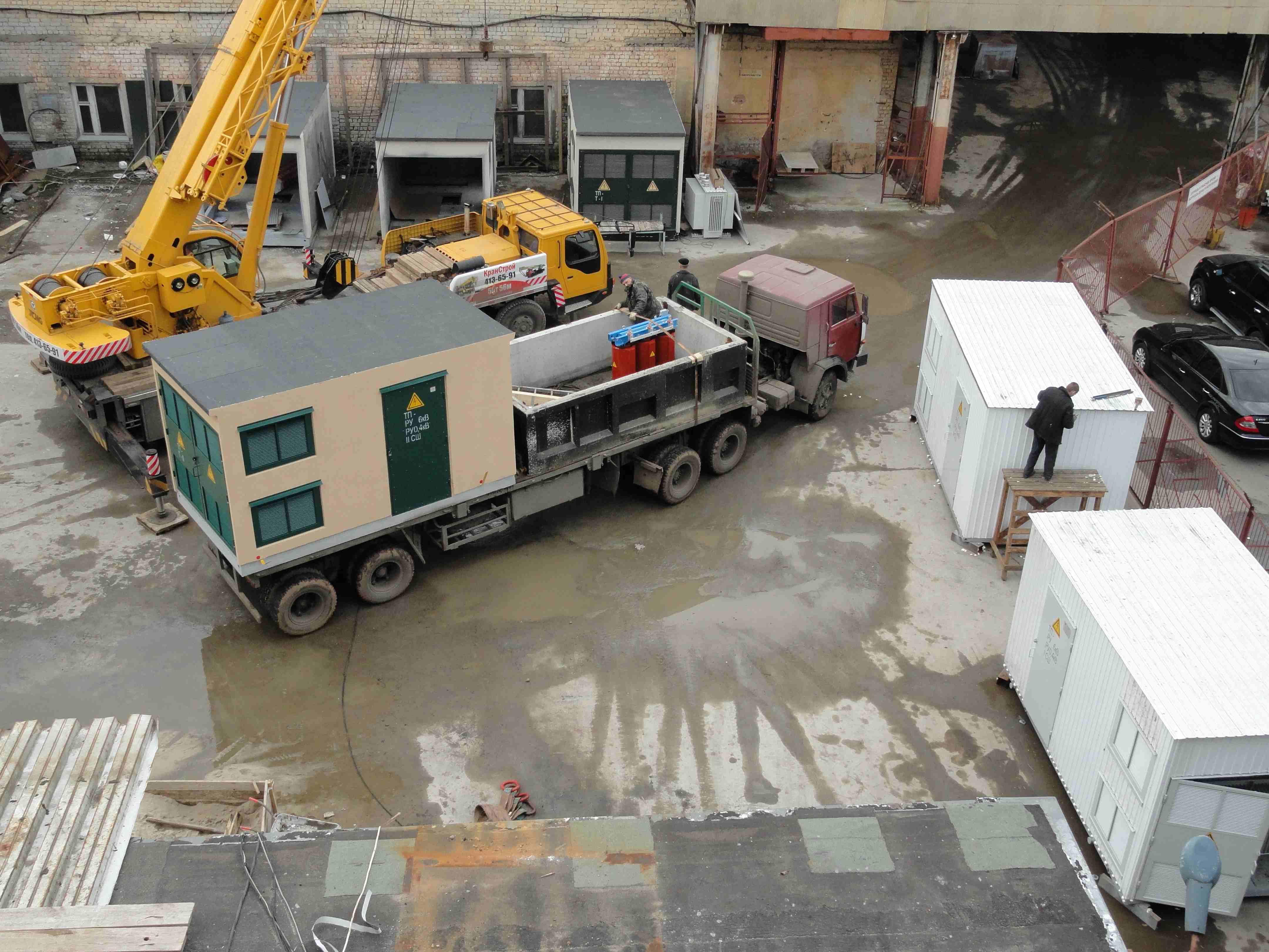 Доставка на автомобилях КАМАЗ