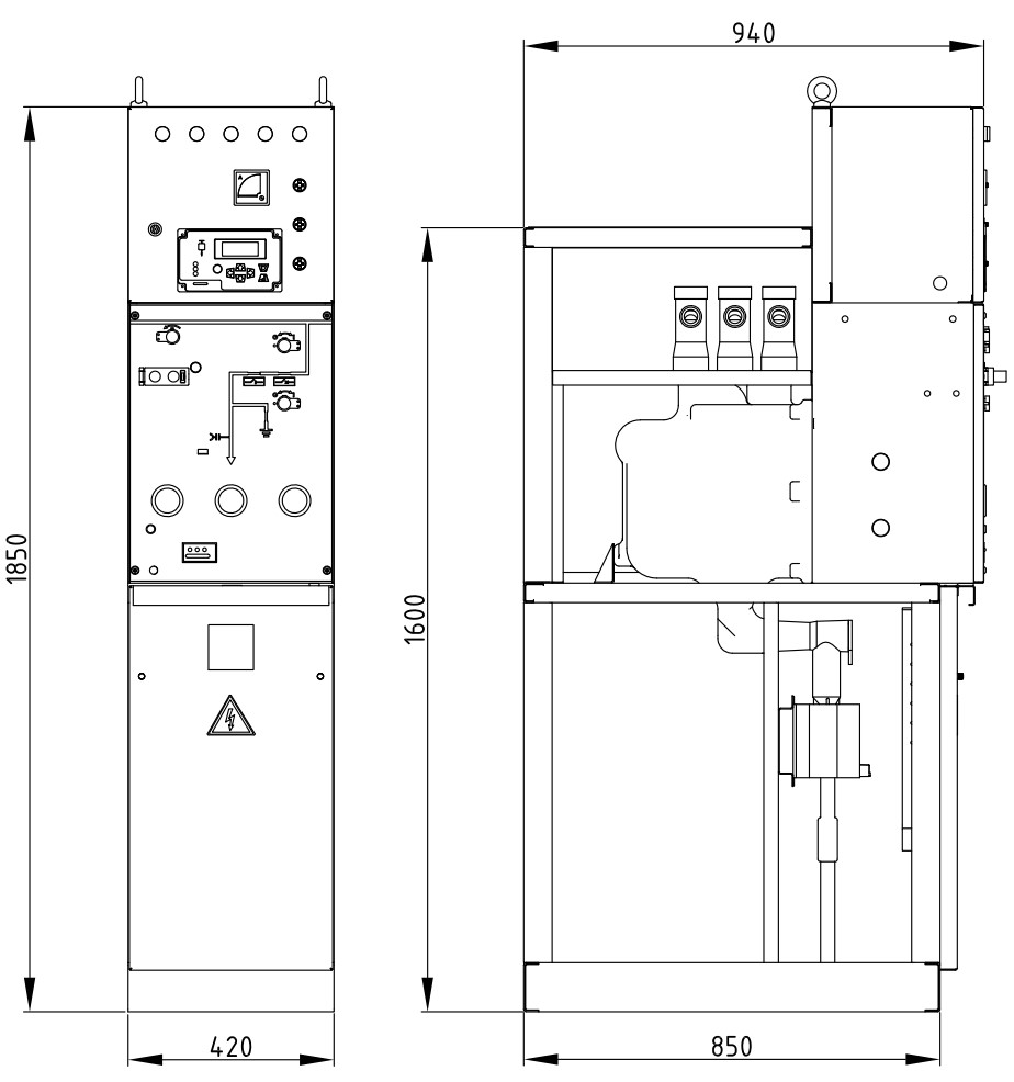 КСО-322Т размеры